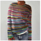 Carola | Wzorzysty sweter casual | Iwona Warszawa