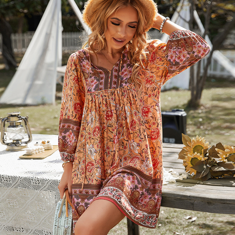 Briseis - Tunikowa sukienka boho | Iwona Warszawa