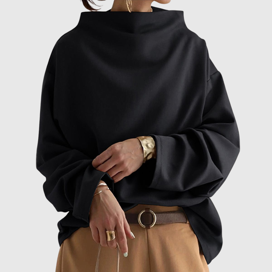 Lisa | Sweter casual ze stójką | Iwona Warszawa