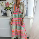Jessenia - Wygodna sukienka boho - widok 3