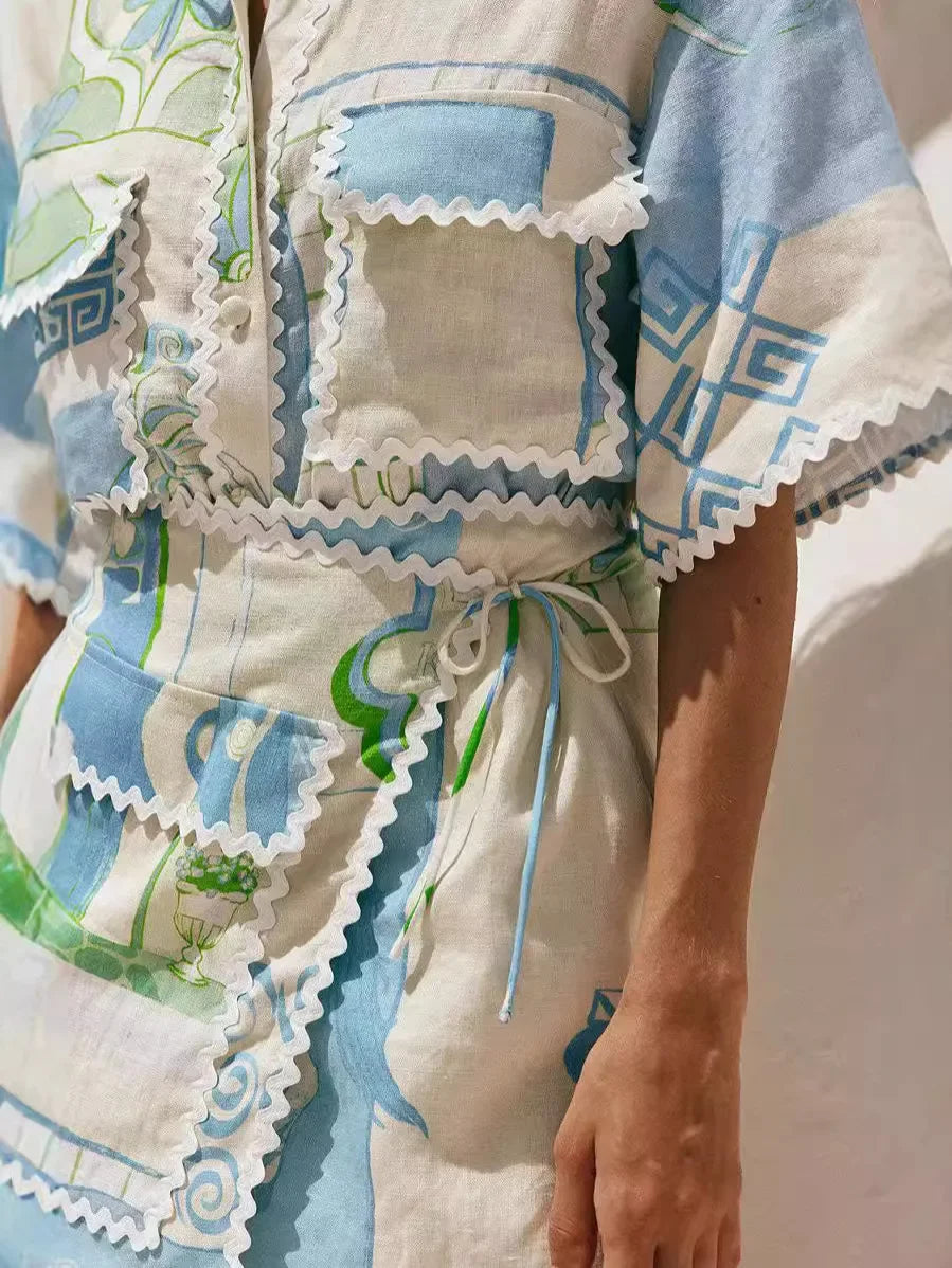 Solene - Szykowny komplet patchwork - widok 5