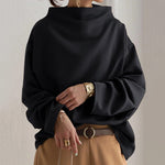 Lisa | Sweter casual ze stójką - widok 2