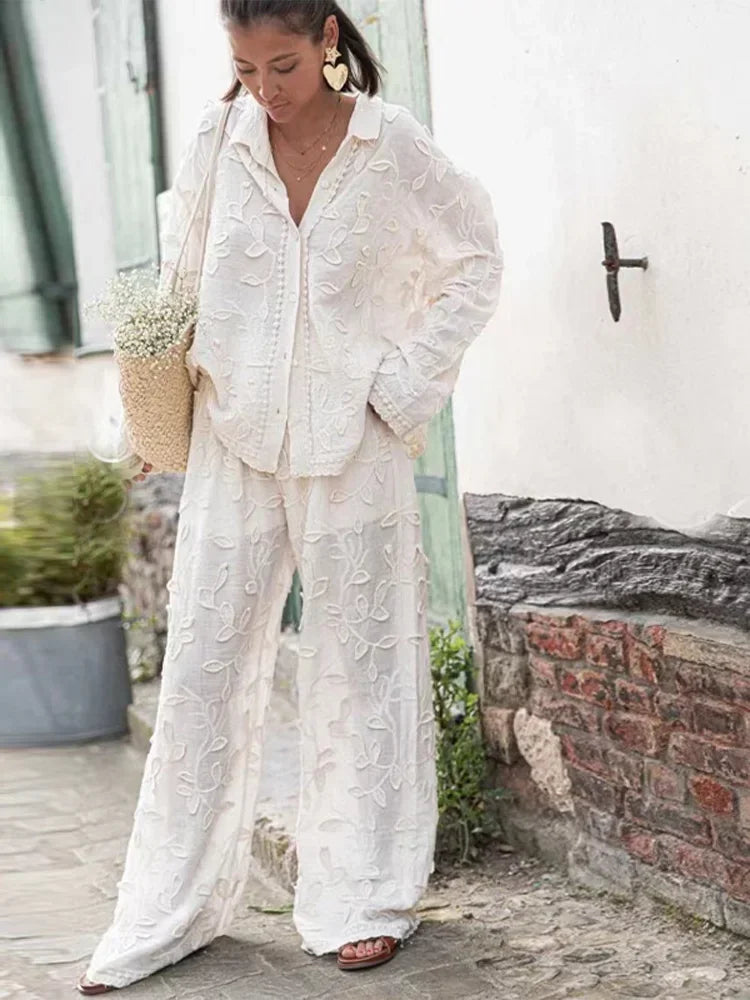 Naomi - Elegancki komplet casual | Iwona Warszawa