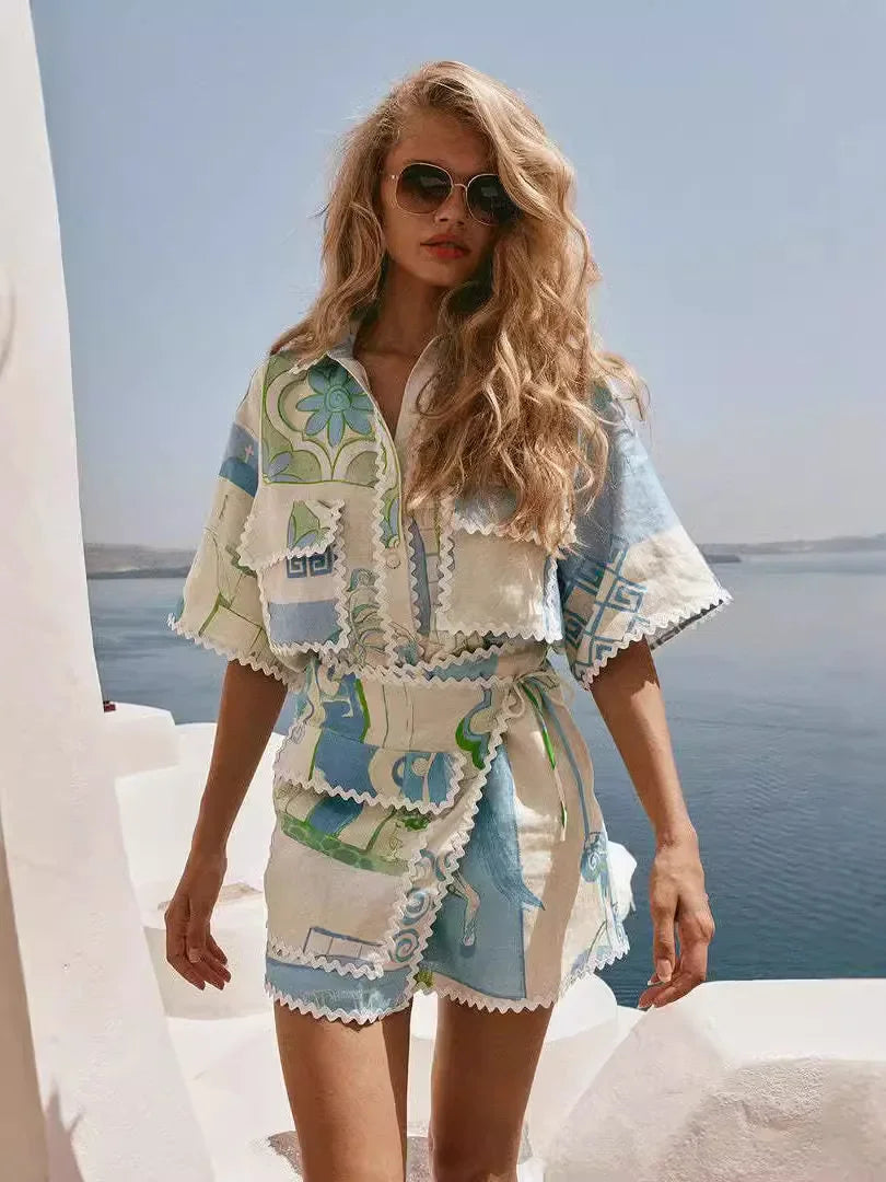 Solene - Szykowny komplet patchwork - widok 6