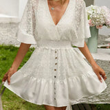 Carole - Koronkowa sukienka boho - widok 3