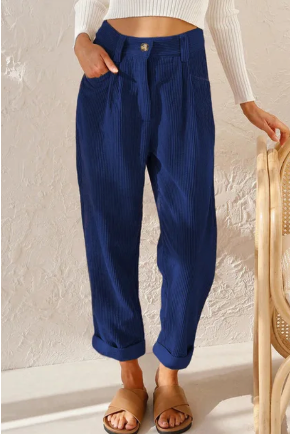 Cassidy - Ponadczasowe spodnie casual - widok 7