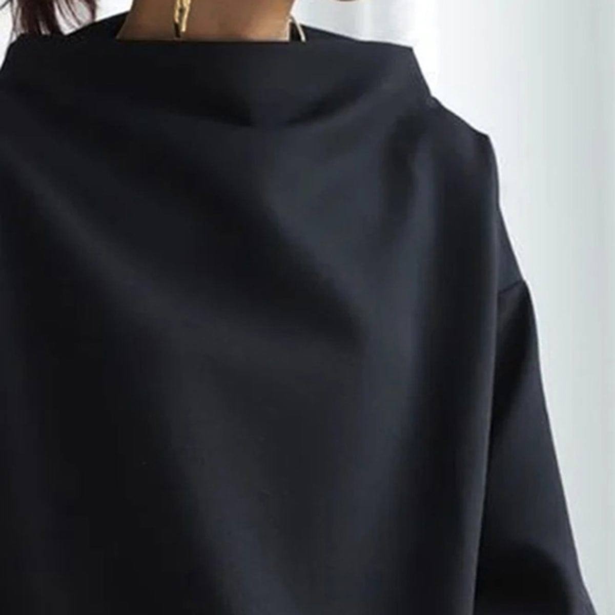 Lisa | Sweter casual ze stójką - widok 6