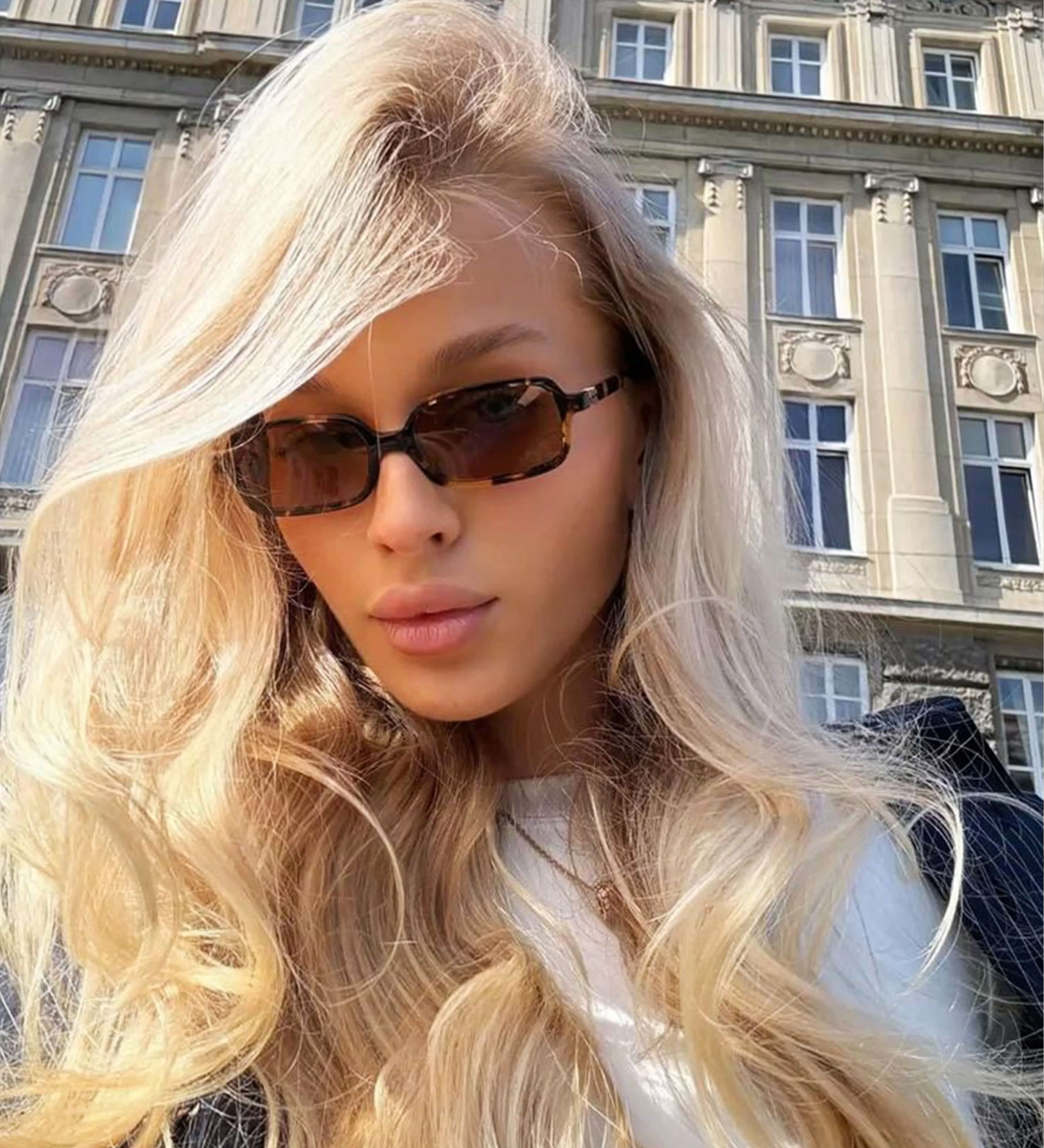 Skarlett | Okulary przeciwsłoneczne glamour - widok 2