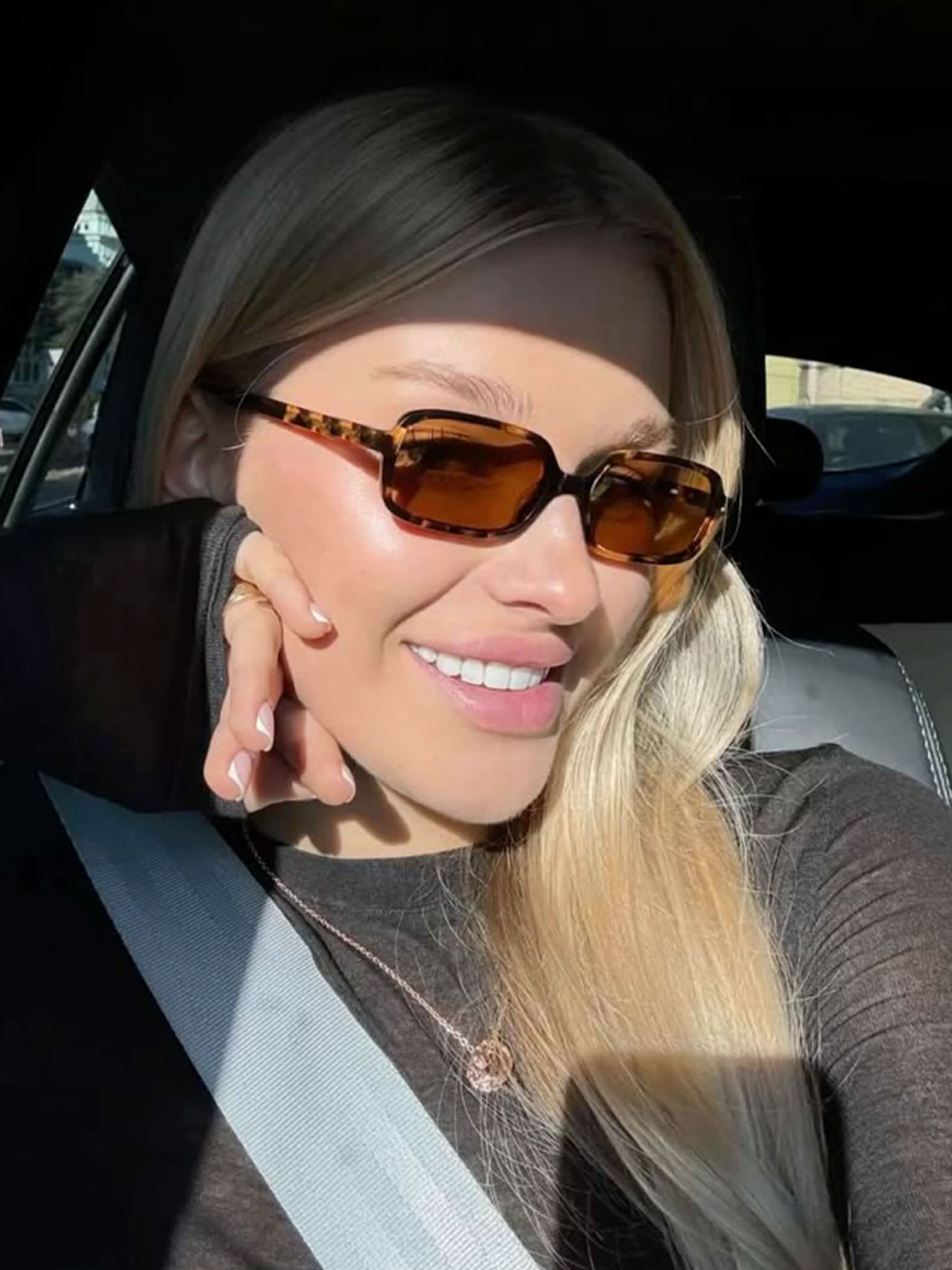 Skarlett | Okulary przeciwsłoneczne glamour - widok 7