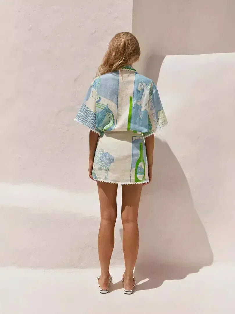 Solene - Szykowny komplet patchwork - widok 4