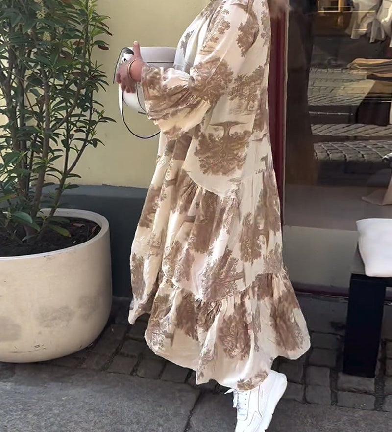 Ophelia - Zwiewna sukienka maxi - widok 2