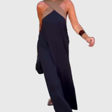 Elena | Elegancka zwiewna sukienka maxi - widok 4