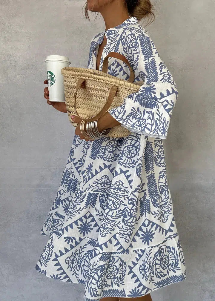 Fiorelia - Tunikowa sukienka boho casual - widok 5