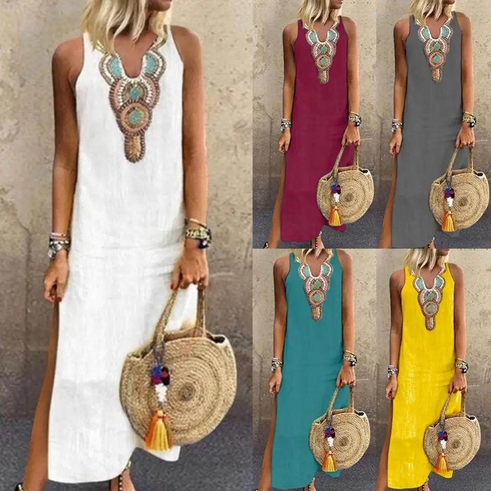 Jennica - Urocza sukienka boho - widok 6