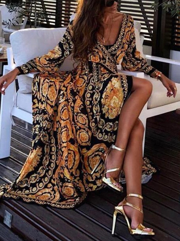 Faye - Sukienka boho z nadrukiem - widok 7