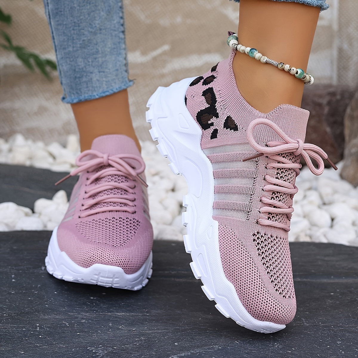 Oddychające wygodne trampki - widok 7