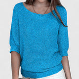 Rachel | Swobodny dzianinowy sweter - widok 2