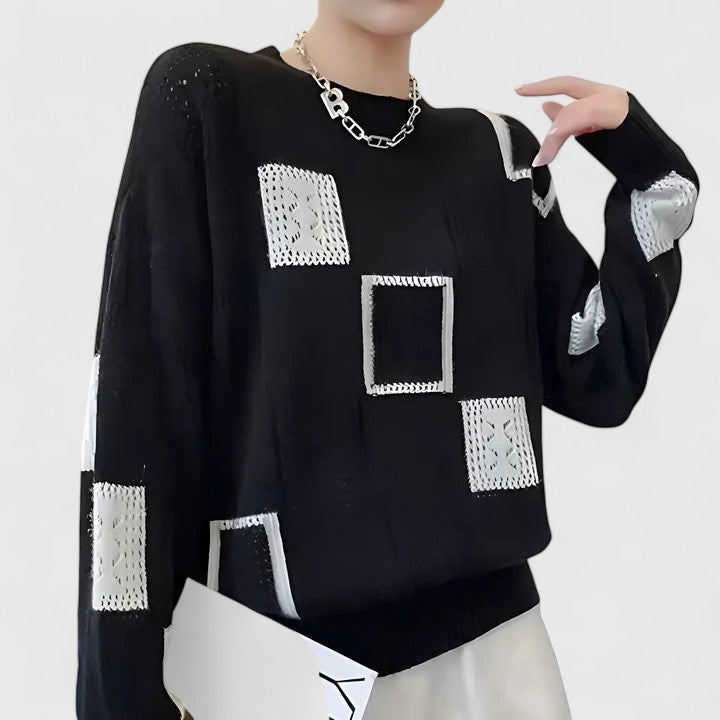 Aymbr | Wyrafinowany sweter - widok 3