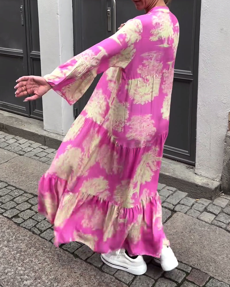 Ophelia - Zwiewna sukienka maxi - widok 8