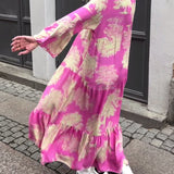 Ophelia - Zwiewna sukienka maxi - widok 8