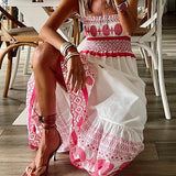 Rianna - Letnia sukienka maxi w stylu boho - widok 3