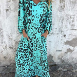 Jessa - Sukienka maxi w panterkę | Iwona Warszawa