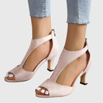 Delfina™ | Ortopedyczne buty na obcasie, różowe - widok 3