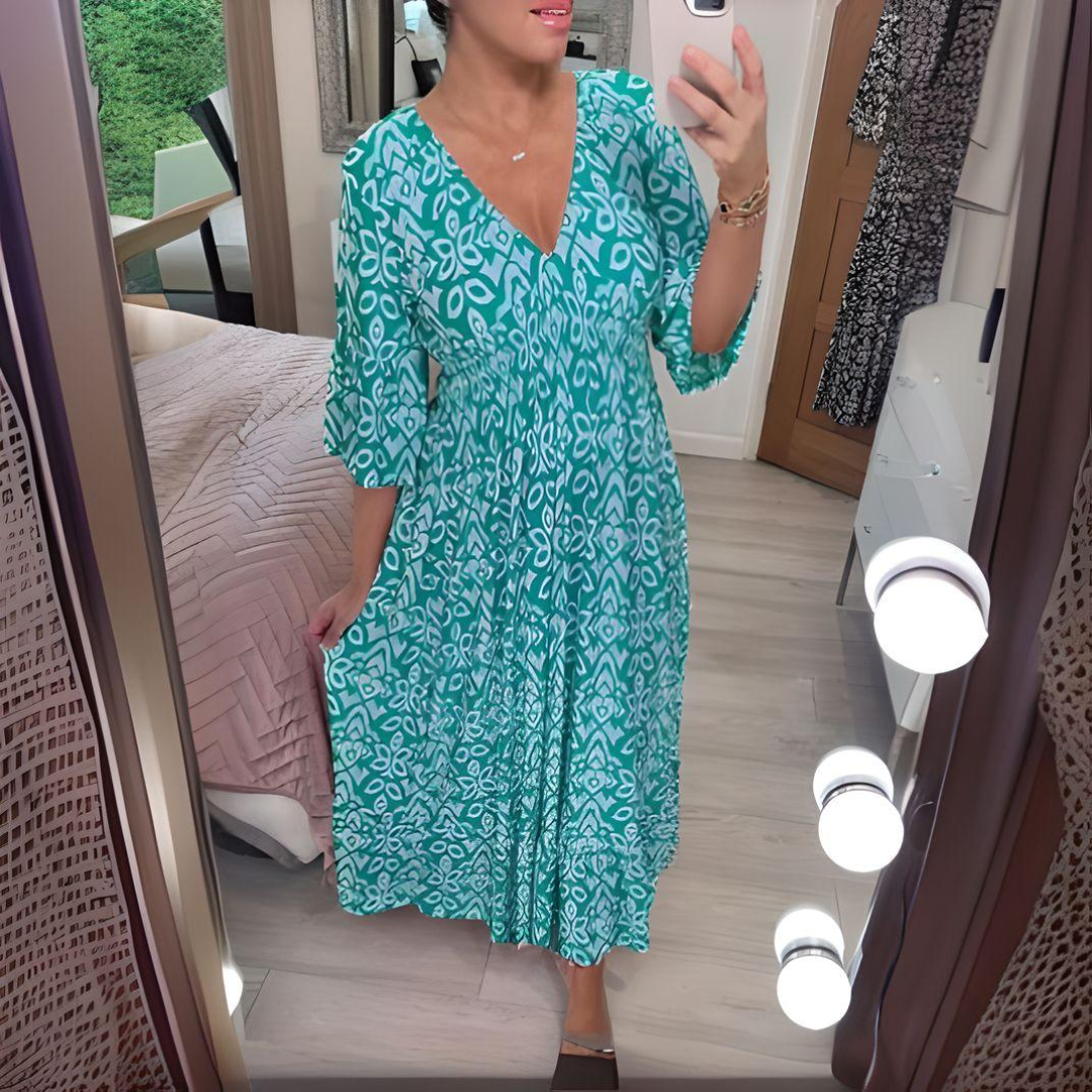 Lillia - Sukienka boho z nadrukiem - widok 6