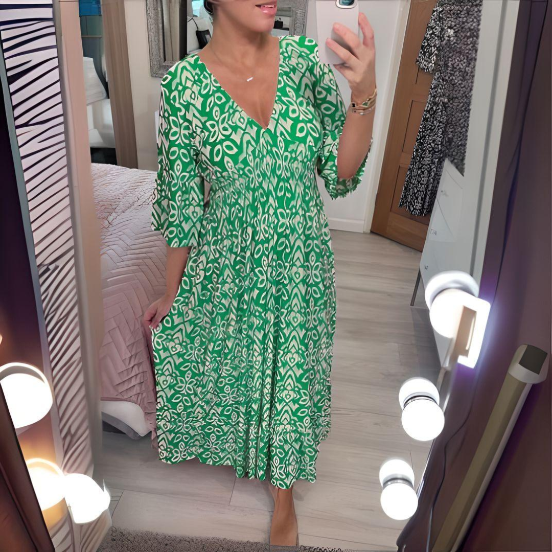Lillia - Sukienka boho z nadrukiem - widok 4