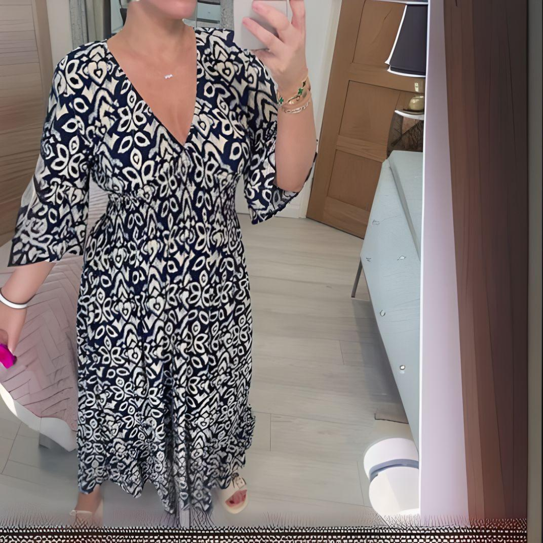 Lillia - Sukienka boho z nadrukiem - widok 5
