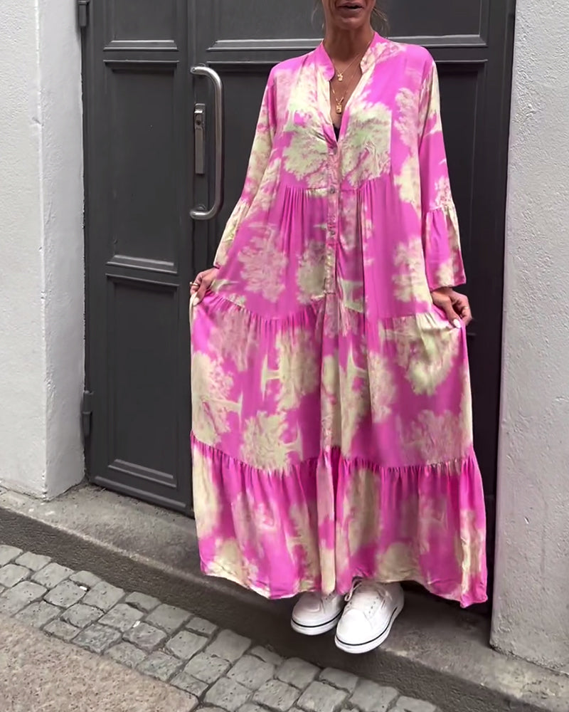 Ophelia - Zwiewna sukienka maxi - widok 6