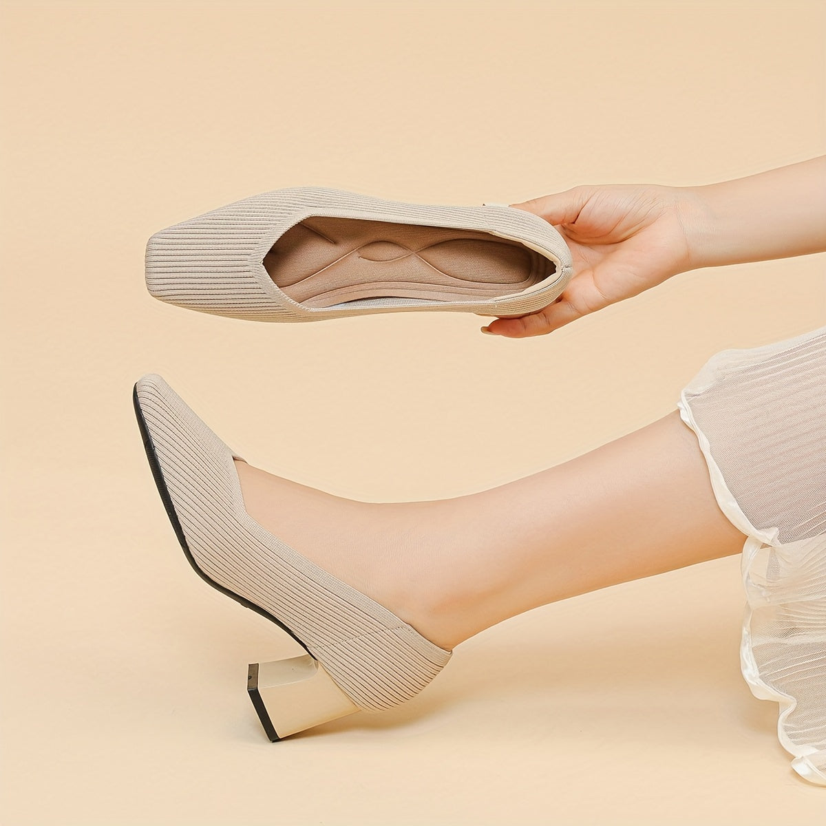 Zayli | Ortopedyczne buty na obcasie - widok 12