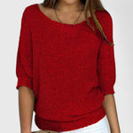Rachel | Swobodny dzianinowy sweter - widok 3