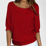 Rachel | Swobodny dzianinowy sweter - widok 3