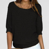 Rachel | Swobodny dzianinowy sweter - widok 5