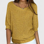 Rachel | Swobodny dzianinowy sweter - widok 4