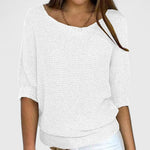 Rachel | Swobodny dzianinowy sweter - widok 6