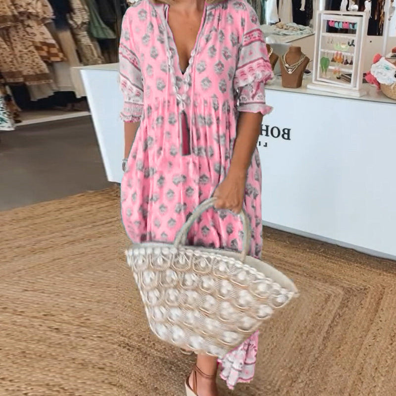 Zuzanna - Sukienka boho - widok 3