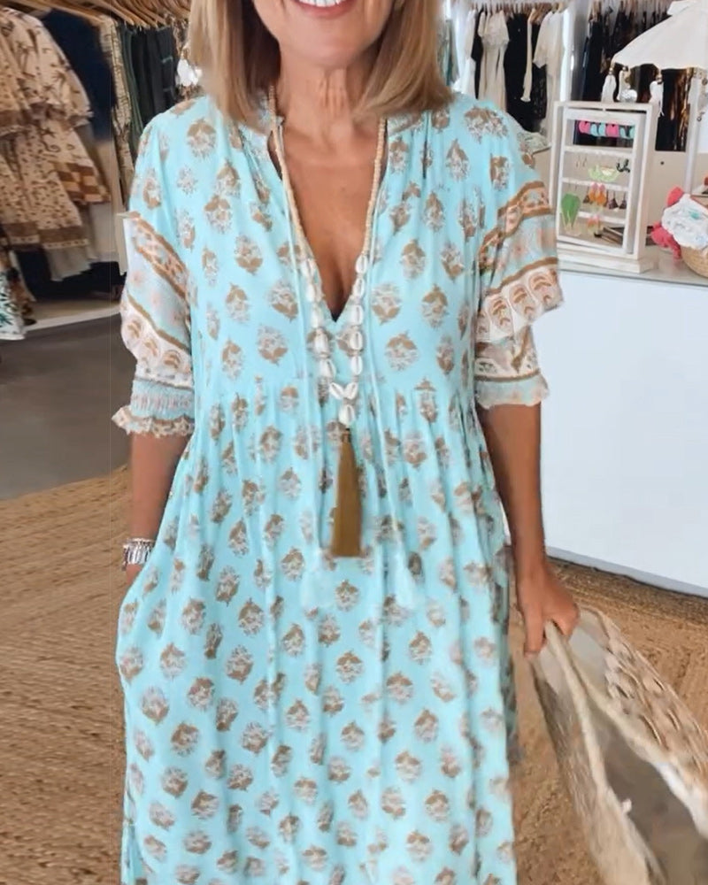 Verity - Sukienka boho - widok 4
