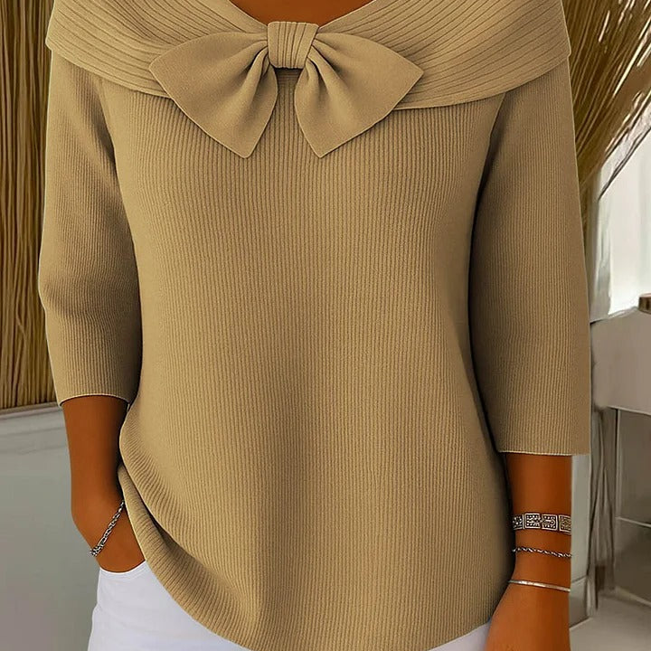 Nadia | Elegancki sweter - widok 3