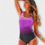 Sportowy jednoczęściowy strój kąpielowy - widok 5