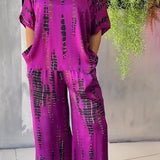 Marie - Komplet casual z nadrukiem - widok 4