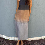 Heather - Sukienka ombre casual - widok 2