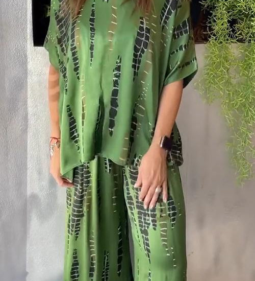 Marie - Komplet casual z nadrukiem - widok 6