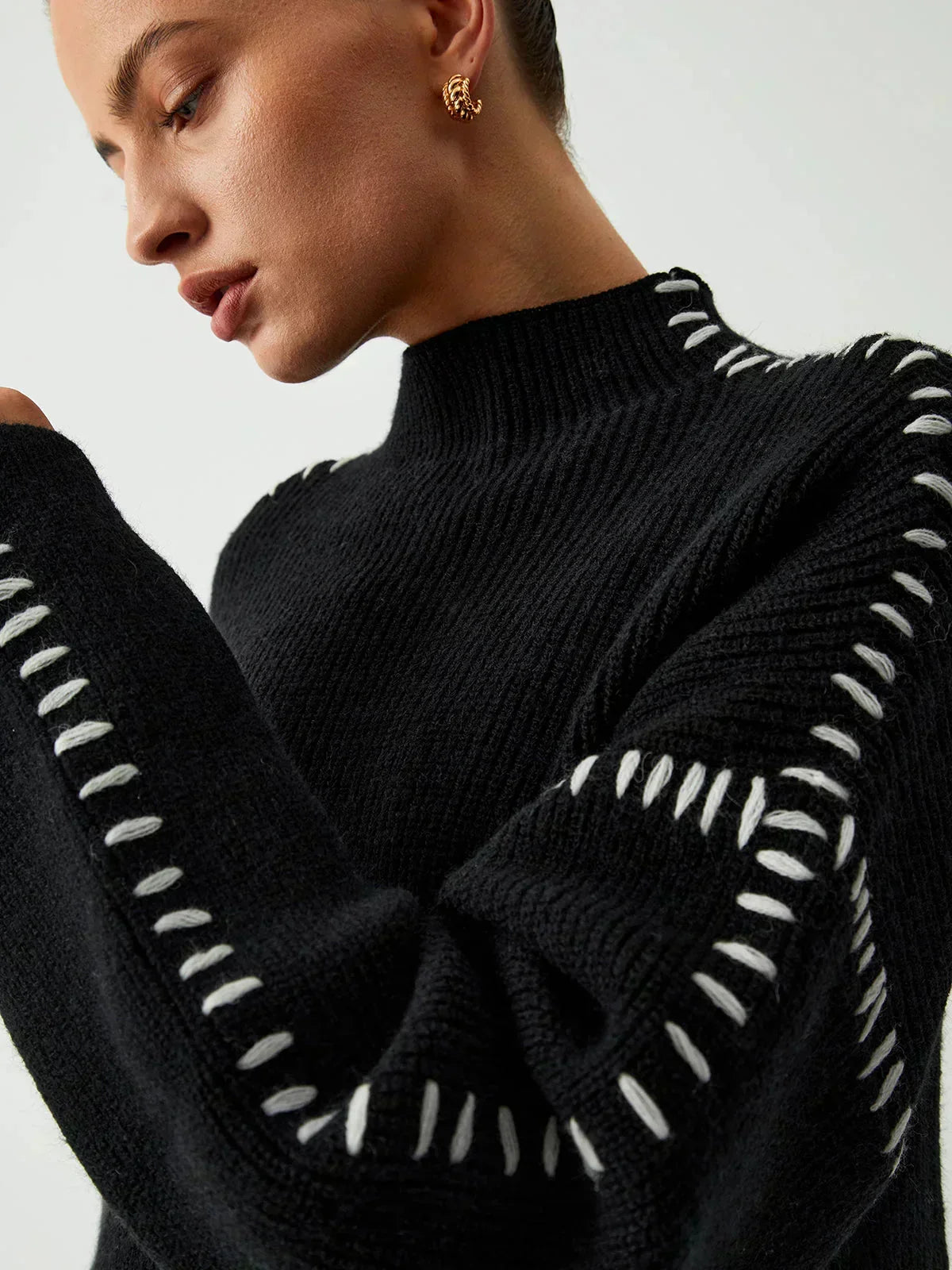 Nia | Wygodny sweter - widok 4