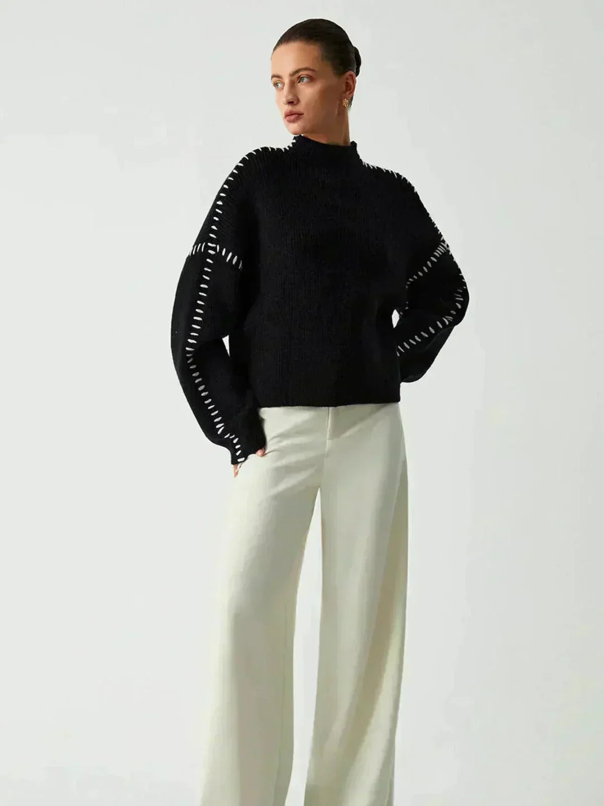 Nia | Wygodny sweter - widok 6
