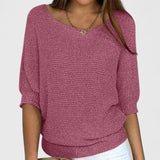 Rachel | Swobodny dzianinowy sweter - widok 7