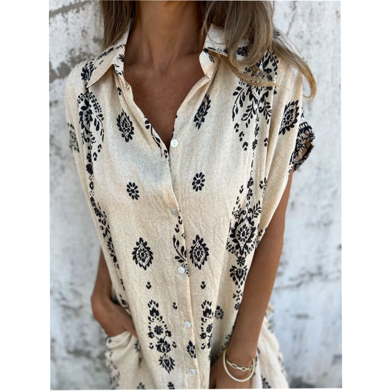 Mica - Sukienka boho vintage - widok 4