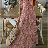 Michaela - Sukienka boho maskująca brzuch - widok 5