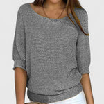 Rachel | Swobodny dzianinowy sweter - widok 8